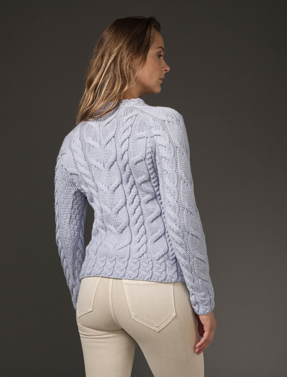 Aran Cashmere Super Soft Luxury Cable Knit Aran
