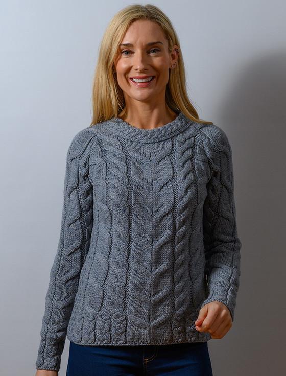 aran cashmere Super Soft Luxury Cable Knit Aran