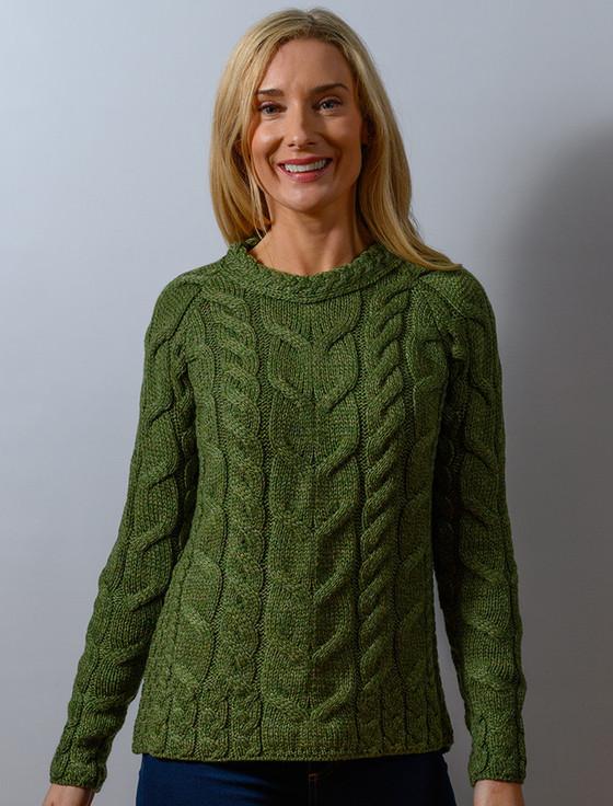 aran cashmere Super Soft Luxury Cable Knit Aran