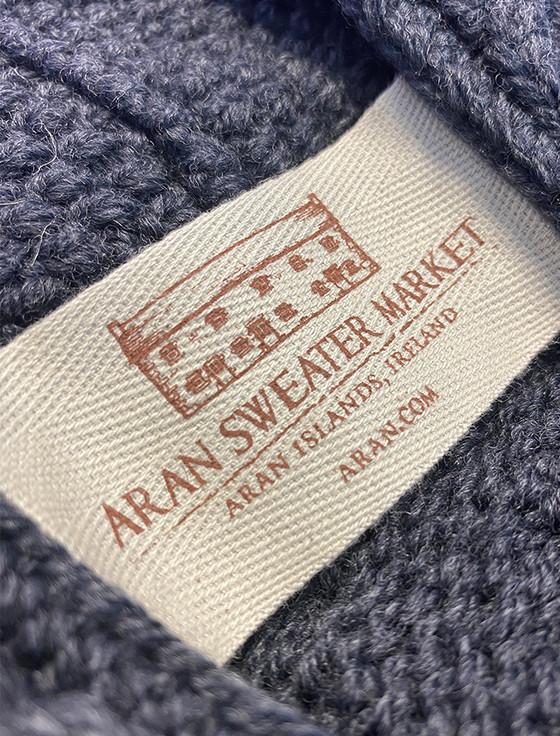 Aran Cashmere Super Soft Open Aran Cardigan