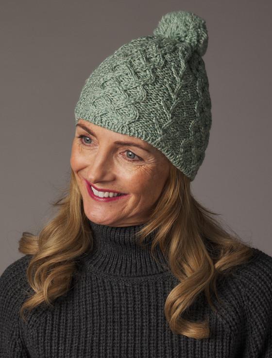 Aran Cashmere Super Soft Tree Of Life Hat