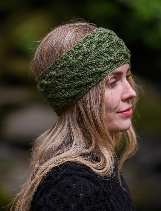 Aran Cashmere Super Soft Tree Of Life Headband