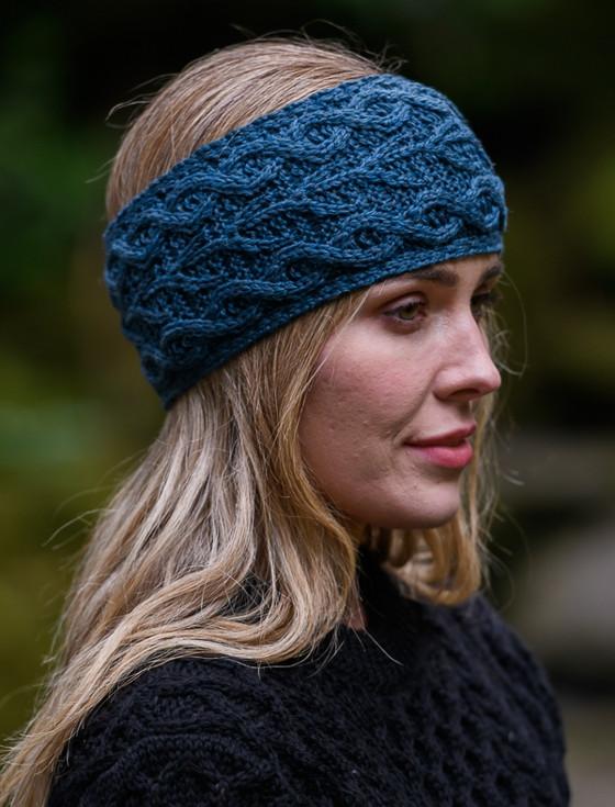 Aran Cashmere Super Soft Tree Of Life Headband