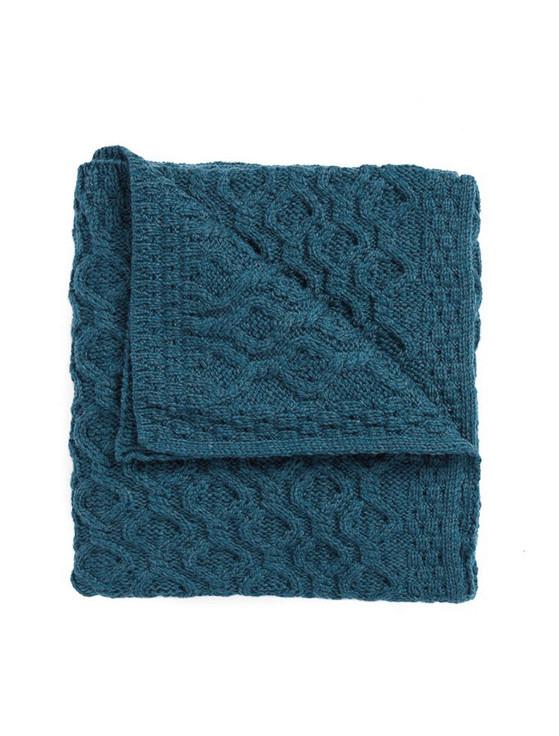 Aran Cashmere Super Soft Wool Aran Throw