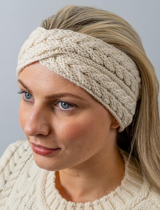 Aran Cashmere Supersoft Merino Crossover Headband