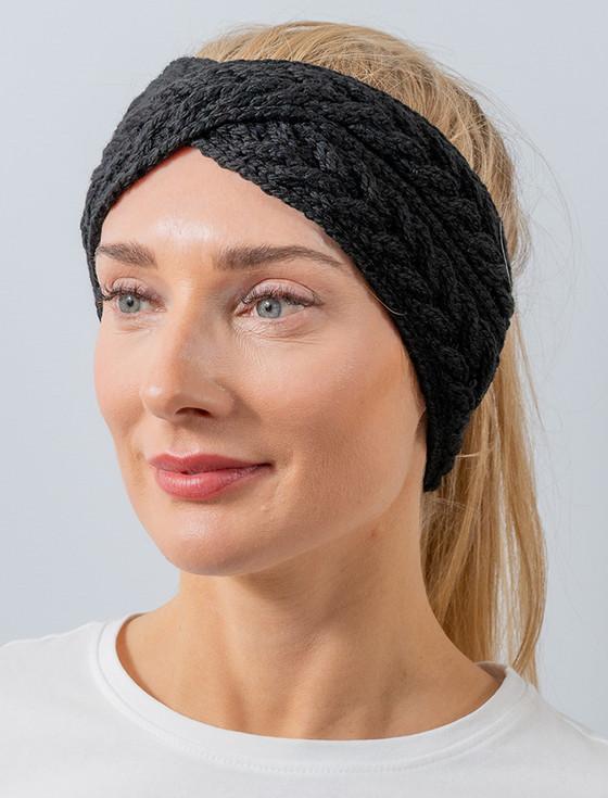 Aran Cashmere Supersoft Merino Crossover Headband