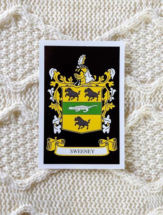 Aran Cashmere Sweeney Clan Aran Bed Runner