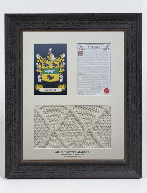 aran cashmere Sweeney Clan Aran & History Display