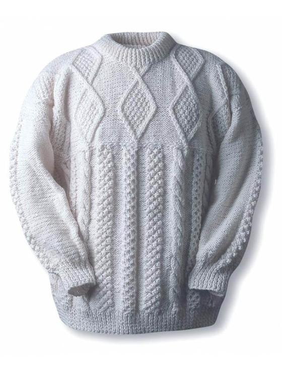 aran cashmere Sweeney Clan Sweater