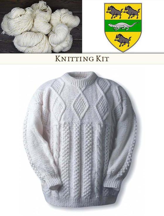 aran cashmere Sweeney Knitting Kit
