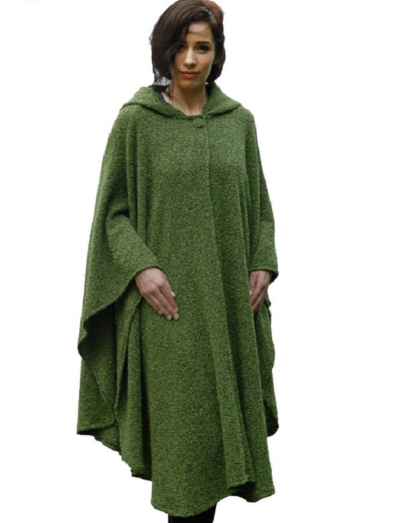 Aran Cashmere Tara Cashmere Blend Hooded Cape