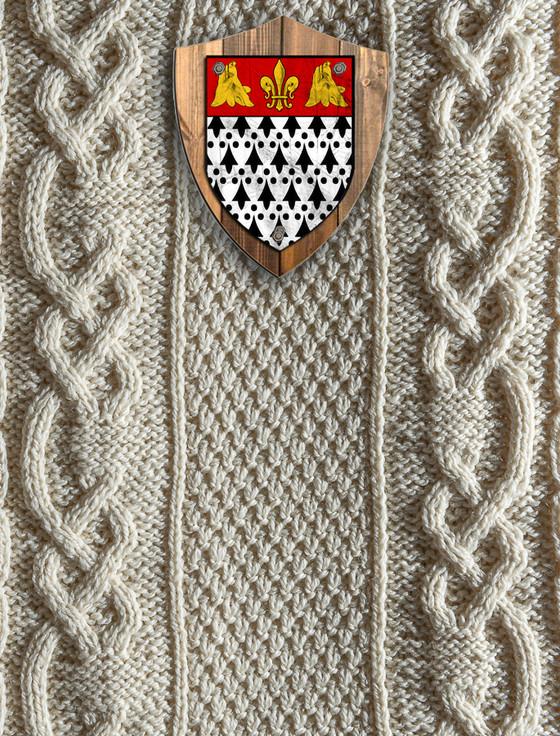 aran cashmere Taylor Clan Aran Throw