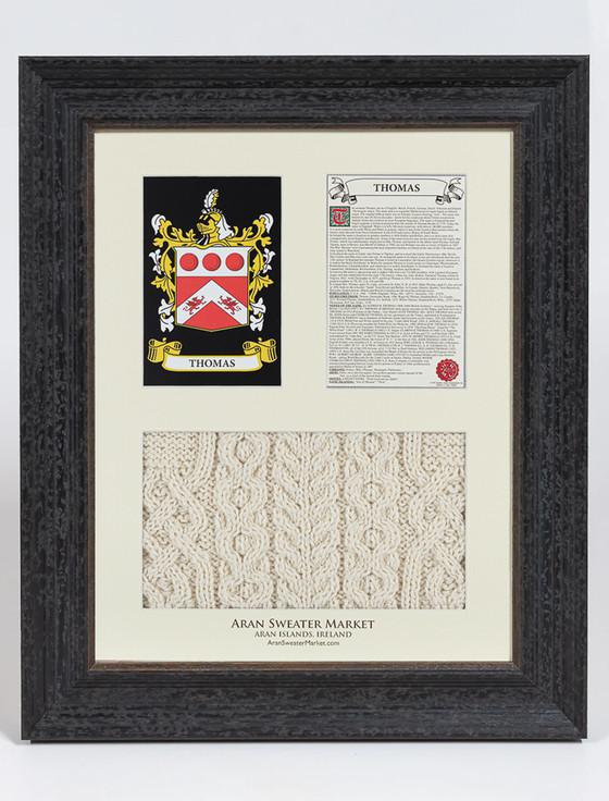 aran cashmere Thomas Clan Aran & History Display