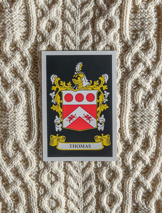 Aran Cashmere Thomas Clan Aran Throw
