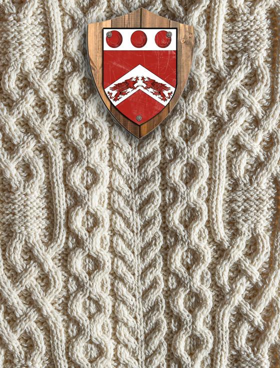 aran cashmere Thomas Clan Aran Throw