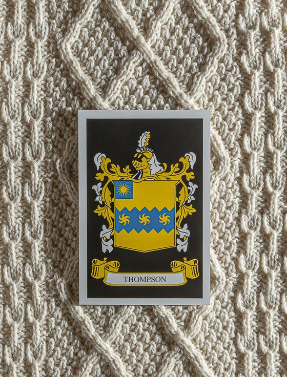 Aran Cashmere Thompson Clan Aran Throw