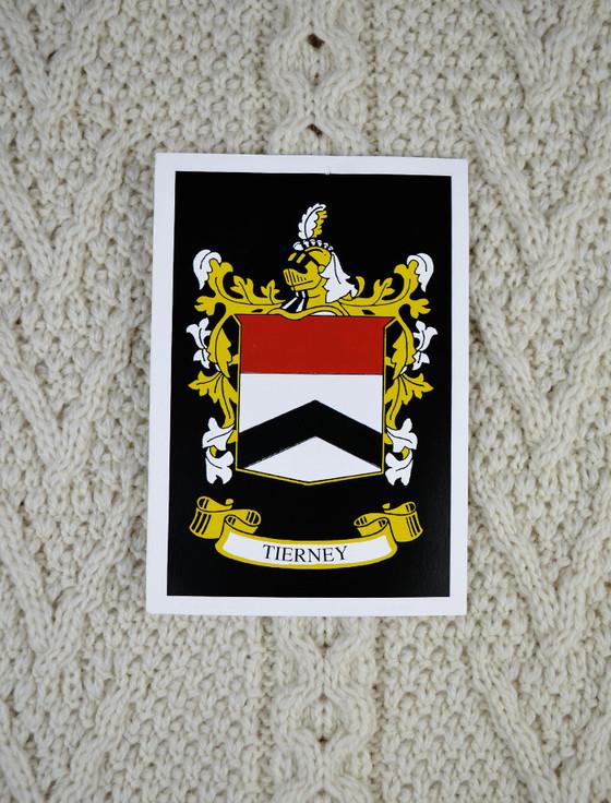 Aran Cashmere Tierney Clan Aran Throw