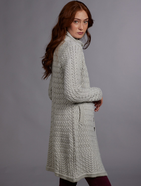 Aran Cashmere Trellis Aran Coat‎‎‎