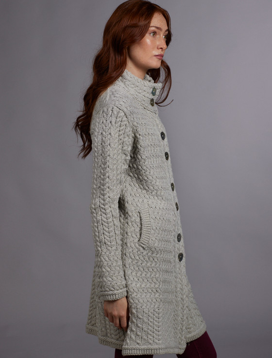 Aran Cashmere Trellis Aran Coat