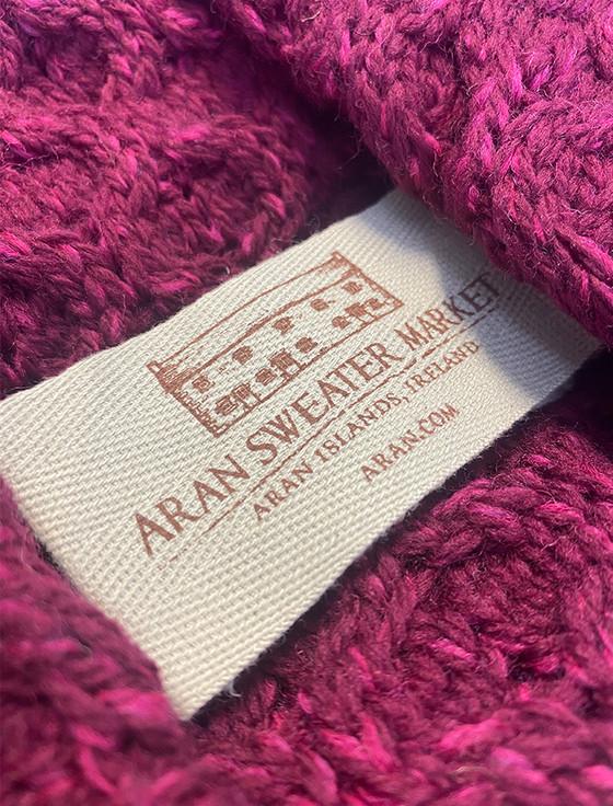 Aran Cashmere Two Tone Merino Wool Coat‎‎‎‎