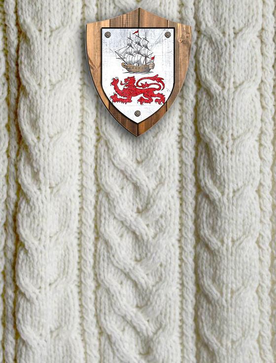 Aran Cashmere Twomey Clan Aran Throw