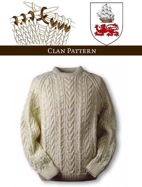 aran cashmere Twomey Knitting Pattern
