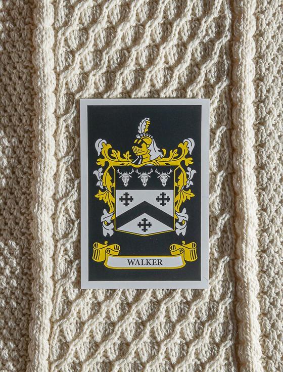 Aran Cashmere Walker Clan Scarf