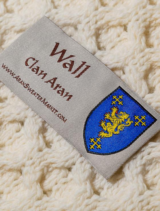 Aran Cashmere Wall Clan Aran Poncho