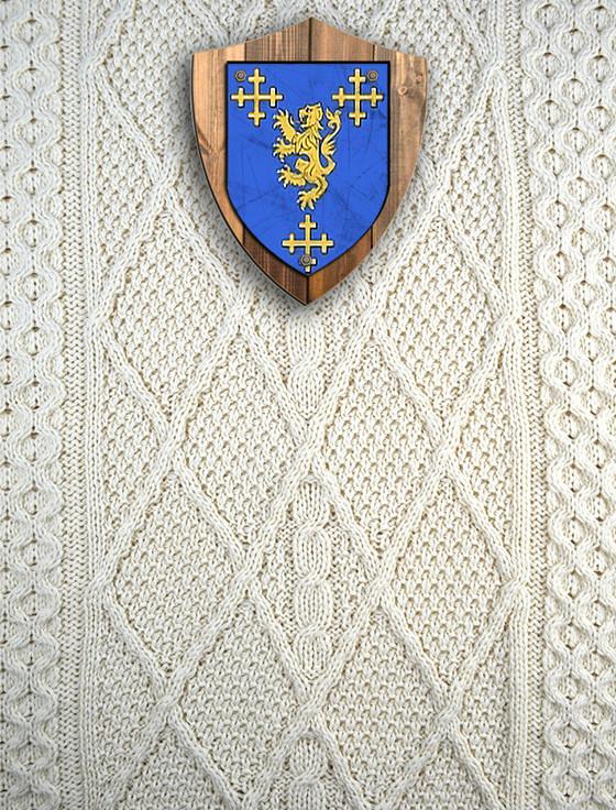 aran cashmere Wall Clan Aran Throw