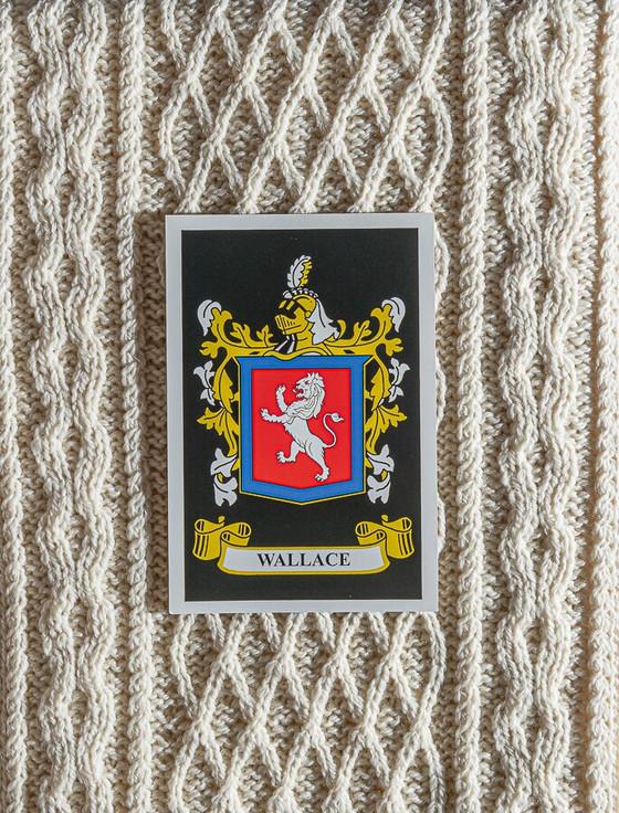 Aran Cashmere Wallace Clan Scarf