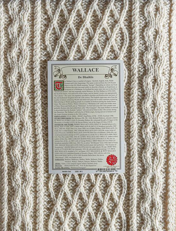 Aran Cashmere Wallace Clan Scarf