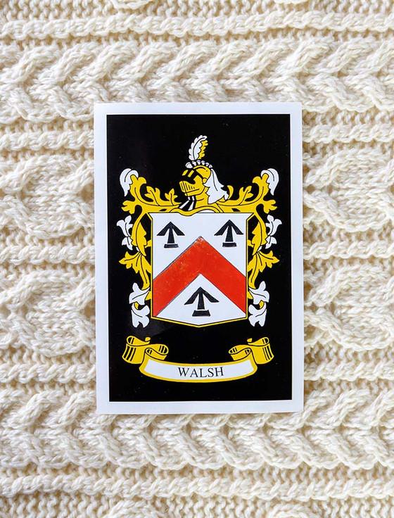 Aran Cashmere Walsh Clan Aran Throw