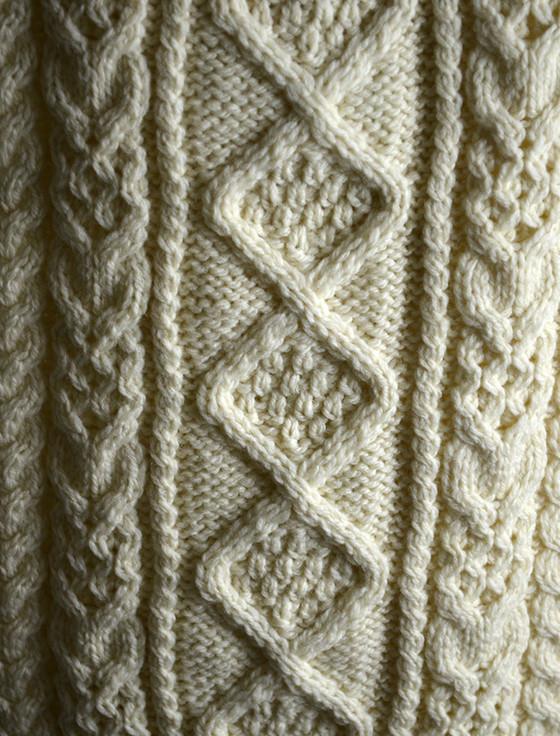 Aran Cashmere Walsh Clan Scarf