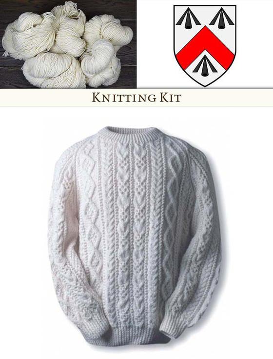 aran cashmere Walsh Knitting Kit