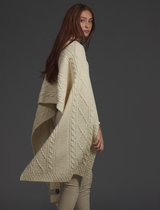 Aran Cashmere Ward Clan Aran Wrap