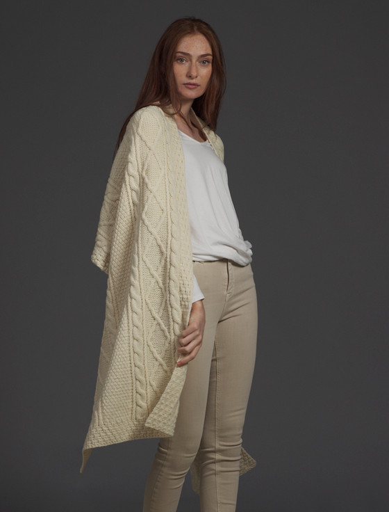 Aran Cashmere Ward Clan Aran Wrap
