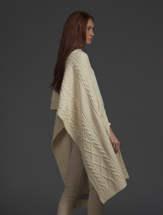 Aran Cashmere Ward Clan Aran Wrap