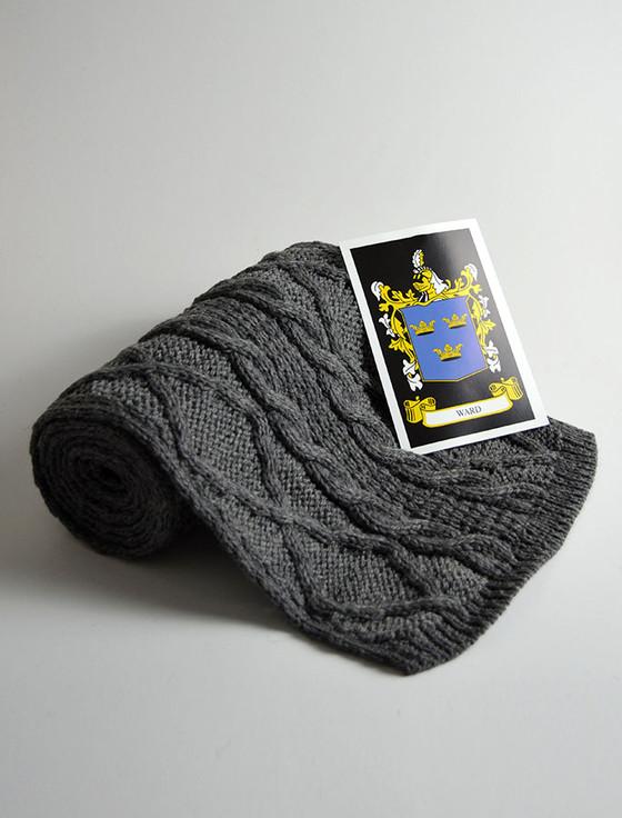 Aran Cashmere Ward Clan Scarf
