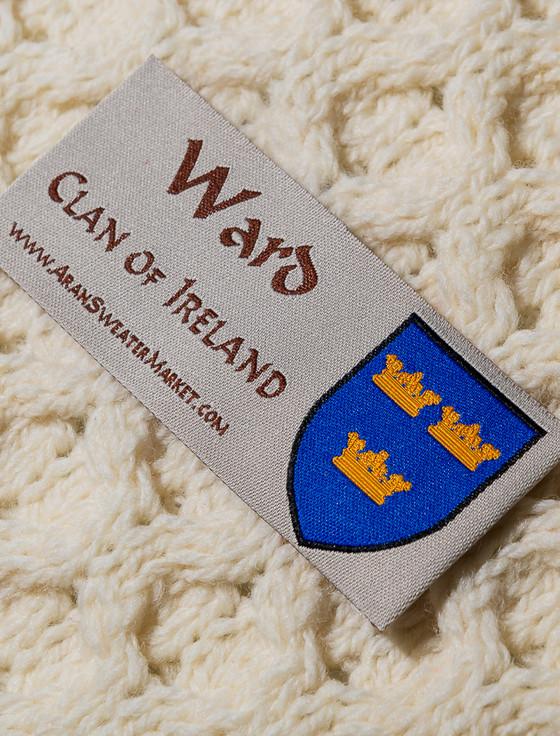 Aran Cashmere Ward Clan Scarf
