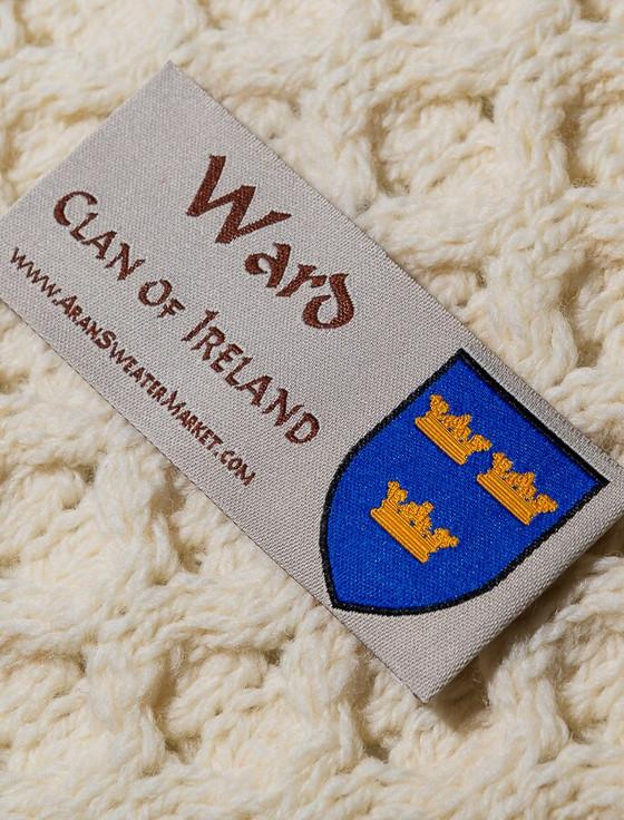 Aran Cashmere Ward Clan Sweater