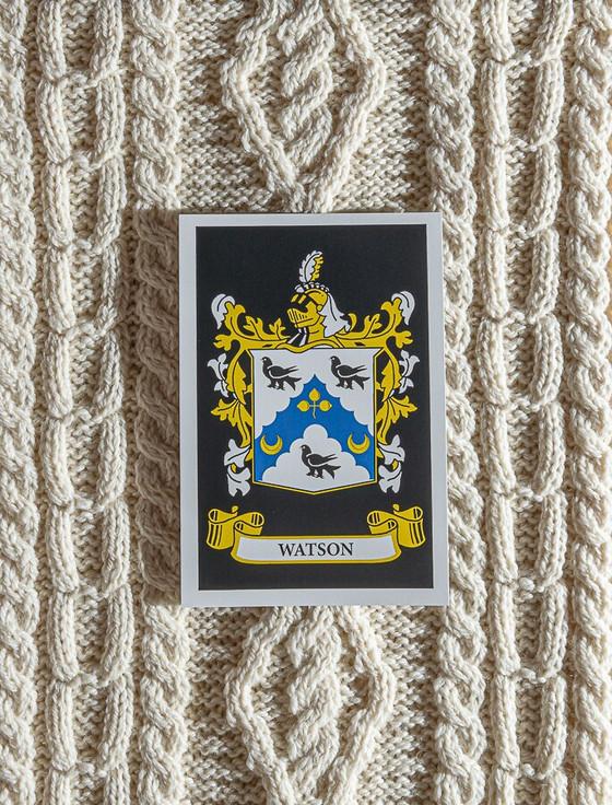 Aran Cashmere Watson Clan Scarf