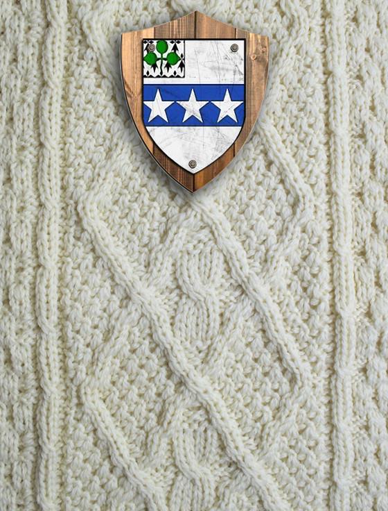 aran cashmere Weir Clan Aran Throw