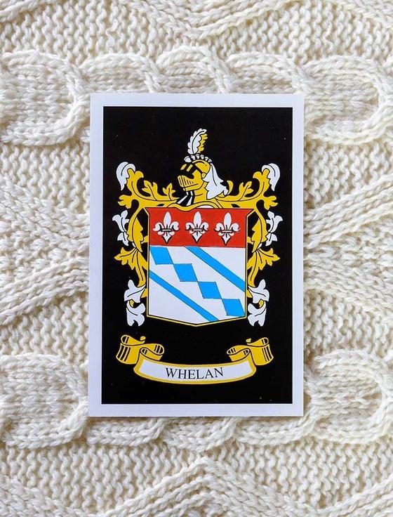 Aran Cashmere Whelan Clan Aran Bed Runner