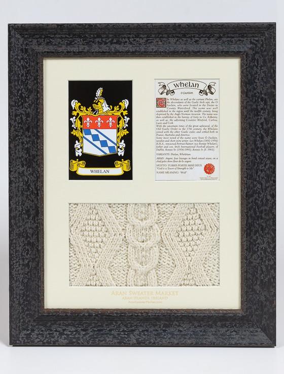 aran cashmere Whelan Clan Aran & History Display