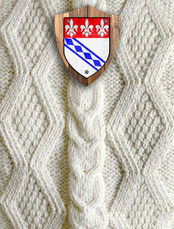 Aran Cashmere Whelan Clan Aran Throw