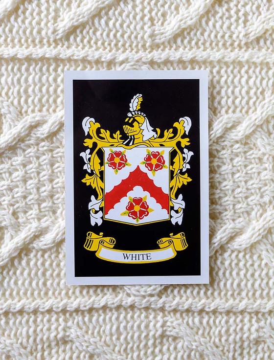 Aran Cashmere White Clan Aran Throw
