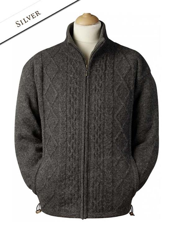 Aran Cashmere ‎Windproof Aran Styl‎e Jac‎ket‎