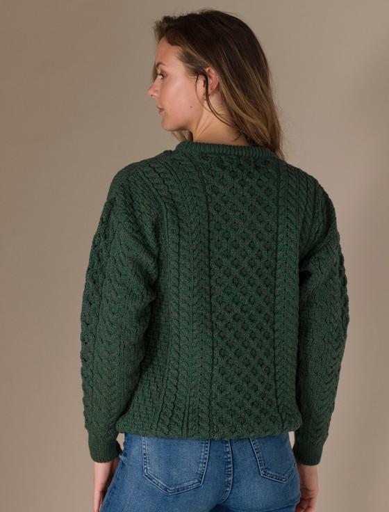 Aran Cashmere Women's Merino Aran Sweater