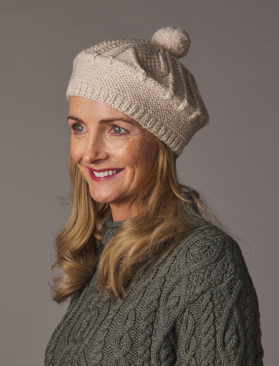 Aran Cashmere Women's Beret