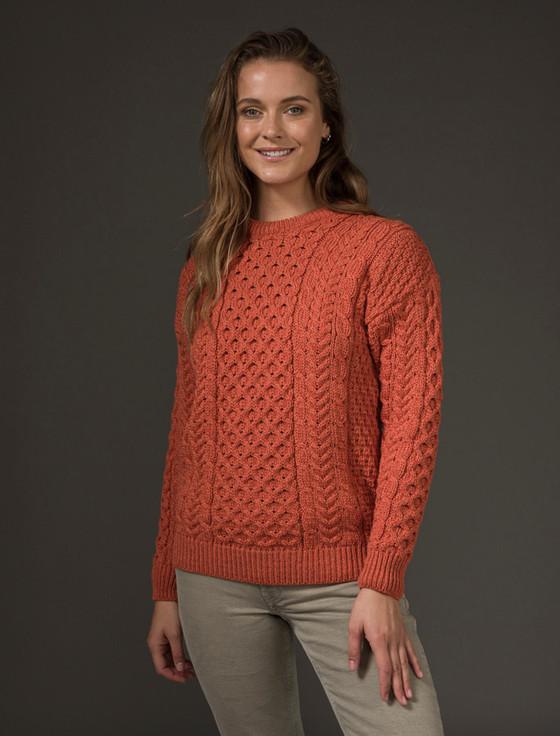 aran cashmere ‎Women's Merino‎ Aran Swea‎ter‎‎